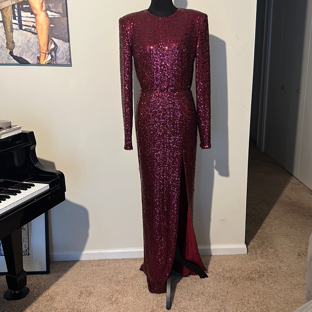 Bronx and Branco cut out sequin dress